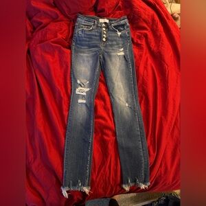 Stylish Distressed Skinny Jeans